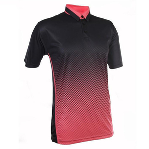 Logo personnalisé 100% Polyester Polo pour hommes Performance à séchage rapide Chemises tactiques à manches courtes Chemise de golf en jersey piqué - Product Image 1