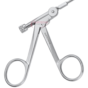 Pinces éthmoidales rotatives OSTROM à micro-morsure manuelle |   Longueur de travail de 4 pouces |   Courbé |   Instrument chirurgical ORL |   Acier inoxydable - Product Image 4