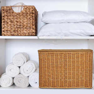 Panier en rotin manuel écologique de luxe Rangement élégant et pratique pour la décoration de jouets de lessive Home Made in Vietnam - Product Image 3