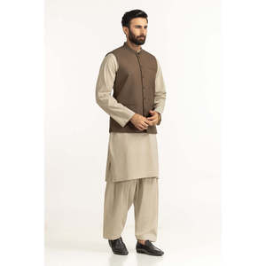 Gilet coupe-vent pour homme, coupe ajustée, style élégant, boutons, toile en polyester, vêtement d'extérieur pour une utilisation en extérieur - Modèle WC-STY25-005 - Product Image 1