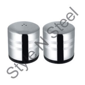 ชุดเครื่องบดเกลือและพริกไทยแบบสองชั้นทำจากสแตนเลสใช้ในห้องครัว - Product Image 1