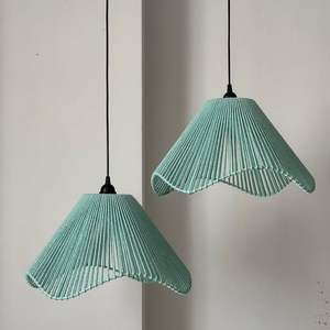 โคมไฟเพดานทรงกระบอกผ้าเหล็กสไตล์เซนแบบดั้งเดิมของญี่ปุ่นสำหรับห้องนั่งเล่น - Product Image 1