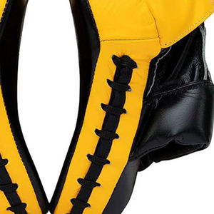 Almohadillas de Enfoque para Entrenamiento de Boxeo, Muay Thai, y MMA, Escudos de Golpeo para Brazos, Amarillas, Servicio OEM Personalizado - Product Image 4