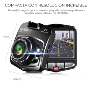 Cámara de Seguridad para Auto Full HD con Sensor de Movimiento, Ángulo de Visión de 170 Grados, Funciones WDR, Grabación en Bucle, Sensor G para Abarth y Audi - Product Image 3
