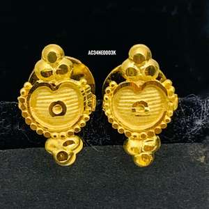 Ensemble de colliers à chaîne en plaqué or pour femmes avec pendentif à motif floral bijoux de mode pour les fêtes et les mariages - Product Image 2