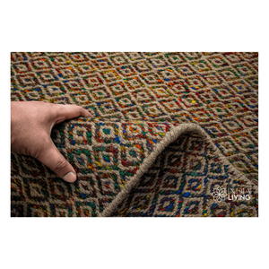 Premium Wool Handwoven <b>Rug</b> Elegant Handmade Woolen Carpet Stylish Floor <b>Rug</b> for Bedroom Living Room and Modern Home Decoration - Product Image 3