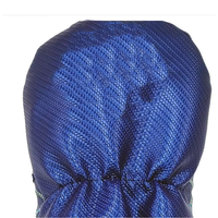 Housse de tête de club de golf portable en cuir PU imperméable, modèle BIRD, pour driver, fairway, hybride (1, 3, 5), avec fermeture élastique – Nouvelle collection très prisée