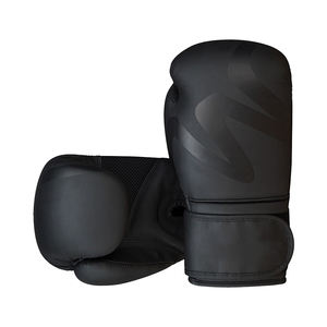 Guantes de Boxeo de Cuero Unisex Transpirables de Alta Calidad con Logotipo Personalizado, Cierre de Velcro para Entrenamiento al Aire Libre, Marca Privada OEM - Product Image 2