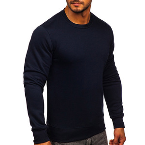 Sudadera polar de gran tamaño con logotipo personalizado para hombre, ropa informal personalizada, jersey con capucha, estilo cuello redondo para Otoño Invierno - Product Image 4