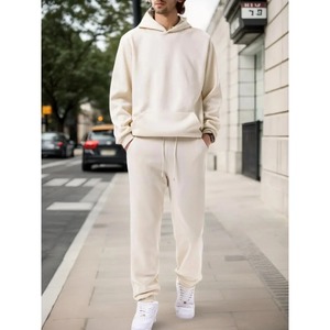Ensemble de sweat-shirts et de pantalons de survêtement de marque classique, sweat-shirts en molleton de haute qualité, hommes femmes, streetwear hip hop, ensembles de survêtement surdimensionnés - Product Image 1