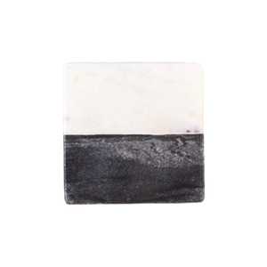 <b>White</b> & Grey Stone <b>Coasters</b> For Home Wedding Restaurant Table Decor in Low Price From India - Product Image 1