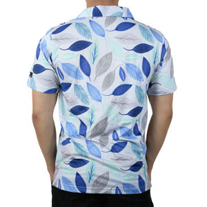 Polo de golf à manches courtes de haute qualité pour hommes Logo brodé personnalisé Nouveau design Tissu jersey solide Taille XL Anti-rides - Product Image 2