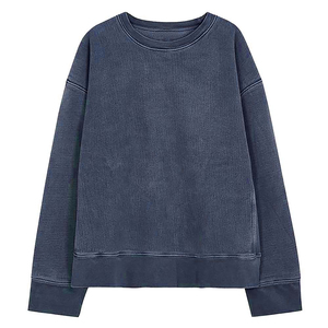 เสื้อสเวตเชิ้ตผู้ชายสั่งทำพิเศษ แขนยาว ผ้าฝ้าย 100% บุขนด้านใน เป็นมิตรกับสิ่งแวดล้อม แห้งเร็ว ระบายอากาศได้ดี สีพื้น ราคาประหยัด สำหรับฤดูหนาว - Product Image 4