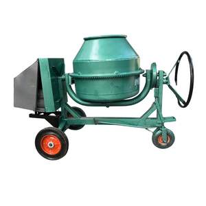 เครื่องผสมคอนกรีต250L 450L 350L แบบพกพาเครื่องผสมซีเมนต์4ล้อเคลื่อนย้ายได้ออกแบบสำหรับงานก่อสร้างอาคารและถนน - Product Image 1