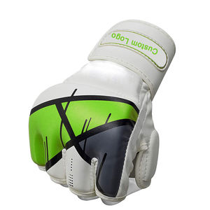 Fourniture directe d'usine Gants de boxe confortables Gants de combat MMA demi-doigt pour adultes - Product Image 5