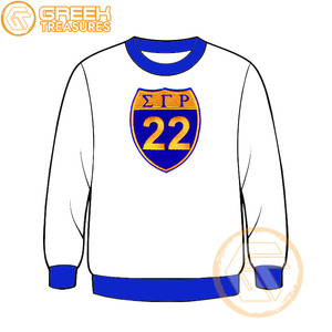 Sudadera de lana de algodón Sigma Gamma Rho personalizada de alta calidad, Jersey bordado, chaqueta para mujer, ropa griega, estilo de hermandad - Product Image 1