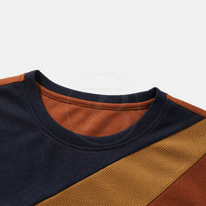 T-shirt surdimensionné pour hommes 100% coton Vente en gros Logo personnalisé Meilleur prix Motif solide - Product Image 3