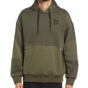 Nouveau élégant à la mode pull hommes coton mélangé sweats à capuche 2025 sur mesure dernière conception hommes basics sweats à capuche pour adulte - Product Image 2