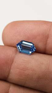 Diamante cultivado en laboratorio con certificación IGI de 1.80 quilates, corte hexagonal, color azul, para la elaboración de anillos, corte elegante, diamante suelto, disponible en todos los tamaños. - Product Image 6