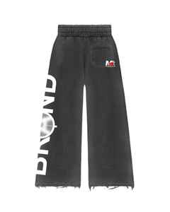 Custom Heavyweight Terry DTF Print Streetwear Vintage pantalones de chándal acampanados y sudaderas con capucha para el invierno Tallas grandes Precios al por mayor - Product Image 5
