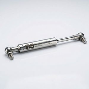 Ressort à gaz cylindrique en acier inoxydable AISI 316L 27mm-14mm 526mm 20.514in 100N-2500N Usage industriel Alimentaire et médical CE ISO9001 - Product Image 1