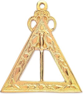 Collier de chapitre First Veil Royal Arch - Collier de type chaîne plaqué or, type de bijou : sans pierre précieuse - Product Image 4