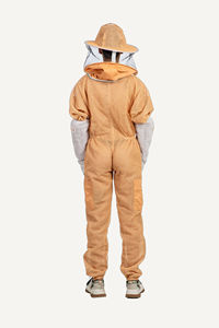 Traje de Apicultura Transpirable de Primera Calidad, Ropa de Trabajo Protectora Ventilada con Velo de Protección para Mayor Comodidad, Seguridad y Recolección de Miel - Product Image 4