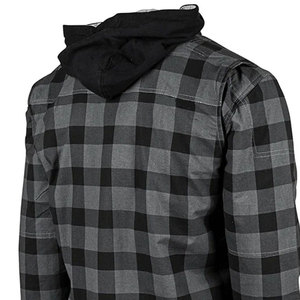 Chemise de protection en flanelle pour moto, vêtements de moto blindés de niveau CE, fabrication OEM, export en gros - Product Image 5