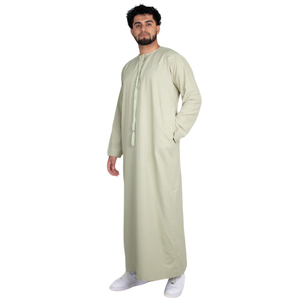 Thobe Emiratí Premium, Kandura de Lujo, Jubba Casual para Hombre, Algodón Suave y Transpirable, Ligero, Atuendo Islámico Moderno - Product Image 2