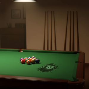 Camiseta de Billar Breaking Barriers con Diseño de Bola 8, Unisex para Adultos, Manga Corta, Cuello Redondo, Impresión Digital, Deportes y Juegos - Product Image 3