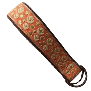 Cinturones de moda de diseño Jacquard para mujer Cinturón de servicio con hebilla de anillo doble D - Product Image 1