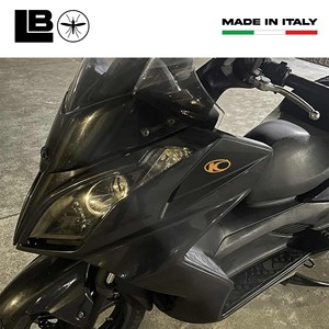 สติกเกอร์ติดรถ3D เจลเรซิน Kymco 2แพ็กสีดำทองใช้ได้กับสกูตเตอร์ KYMCO - Product Image 3