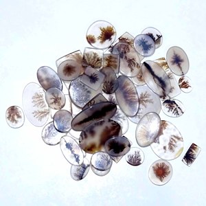 Agate dendritique Shazar meilleure vente cabochon naturel pierre précieuse en vrac lisse et en vrac offert - Product Image 5