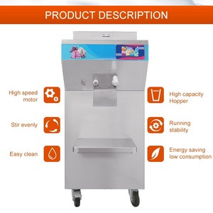 Machine à glace dure commerciale ICM-102 36-48L/H, congélateur vertical en acier inoxydable 220V pour gelato, fruits et lait - Product Image 5