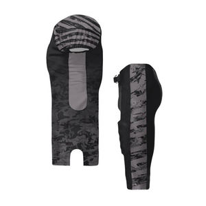 Ensemble d'uniformes de football américain personnalisés pour hommes, maillot camouflage noir avec pantalon, vêtements de sport d'équipe en sergé, vente en gros - Product Image 6