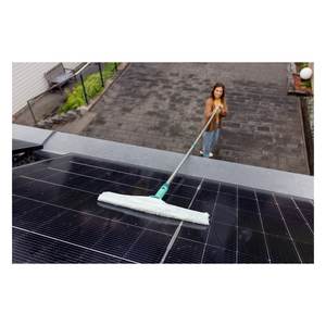 Pour Leifheit, raclette à fenêtre 2 en 1 avec manche télescopique 415x40cm pour fenêtre coulissante, modèle 51426 - Product Image 5