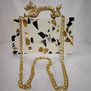 Modelo de Ángel de resina, embrague, encanto Retro, diseño pintado a mano, forma personalizable, embrague Vintage de noche versátil para cada ocasión - Product Image 1