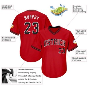 Baseball Jersey Unisex Comfortable Fit Premium Quality Apparel Athletic Casual Wear 100% Polyester Four-Way Stretch Breathable - Product Image 4
