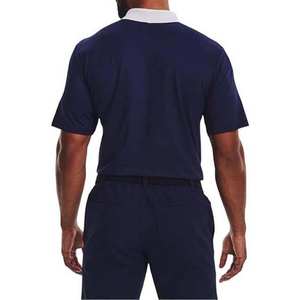 Camisas Polo Personalizadas para Hombre, Talla Grande, de Algodón, con Cuello Alto y Manga Corta, Transpirables, Color Personalizado, Servicio OEM - Product Image 4