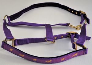 PP caballo cinta hierro ajuste Halter ecuestre Halter personalizado caballo Halter caballo cinta - Product Image 3