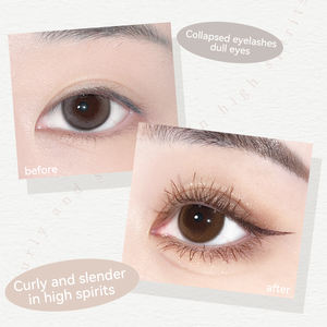 NOVO Thin Tube Sunflower Mascara Ajuste de larga duración rizado largo No es fácil de aglomerar Adecuado para principiantes - Product Image 6