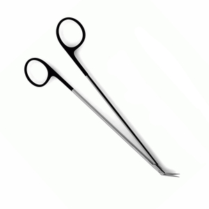 Tijeras Vasculares Cooley de Corte Inverso Angulado Hegemann-Diethric, 19cm/17.1cm, Instrumentos Quirúrgicos Manuales de Acero Inoxidable MSC-H-2644 - Product Image 4