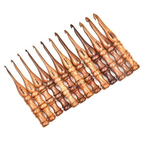 Impresionantes agujas de ganchillo de madera hechas a mano de madera de alta calidad, diseño elegante para manualidades - Product Image 4