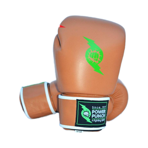 Gants de boxe professionnels en cuir PU pour adultes - Gants d'entraînement durables et absorbant les chocs |   Doublure respirante - Product Image 6
