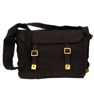 Bolso de hombro de lona de algodón HAVERSACK KHAKI WH2 - Product Image 1