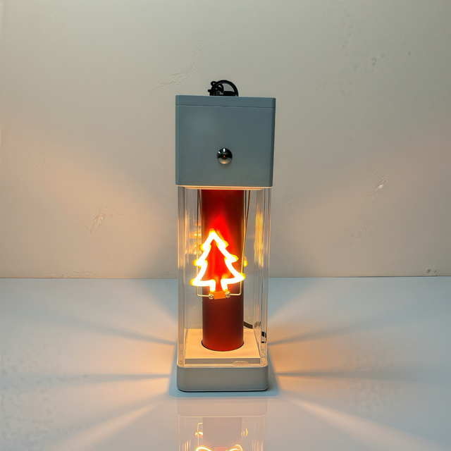 Artistic Sculptural Abstract Portable LED Light Rechargeable Designer Branding Lamp for Modern Businesses Christmas Gift