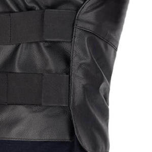 Men's Winter <b>Leather</b> Vest Windproof Outer Wear with Horn Button-Trusted Manufacturer for International Buyers OEM/ODM Services - Product Image 4