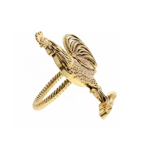 Porte-serviettes en laiton de conception attrayante, logo personnalisé, finition dorée de qualité supérieure, porte-mouchoirs à prix abordable - Product Image 1