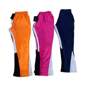 Pantalones Deportivos Ajustados para Hombre, Pantalones de Chándal de Peso Medio con Cierre de Cremallera, Ropa Deportiva Informal 100% Algodón para Otoño - Product Image 4
