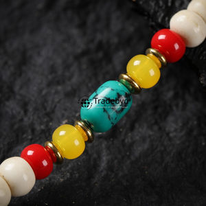 Tasbih Mala de Hueso Premium, Hecho a Mano, Moderno, Cuentas de Oración Islámicas, Unisex, para Adoración, Meditación, Devoción Diaria, Regalo - Product Image 3